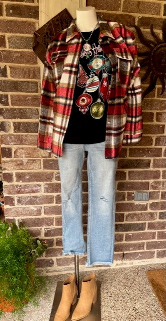 DECK THE HALLS CHRISTMAS TEE