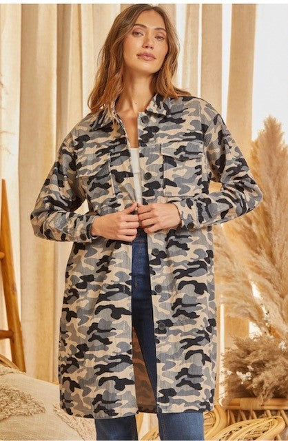Savanna Jane Shady Lady in Camo--Small- 3X
