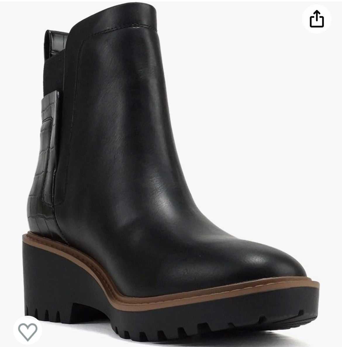 Black Beauty Chunky Boot