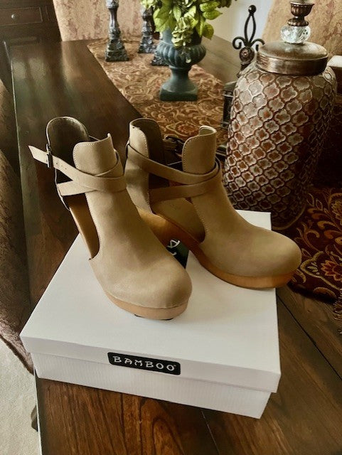 Ccocci Taupe Nubuck Clog