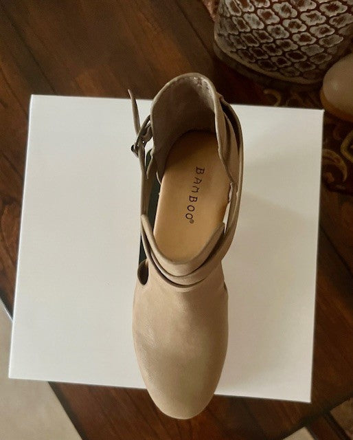 Ccocci Taupe Nubuck Clog