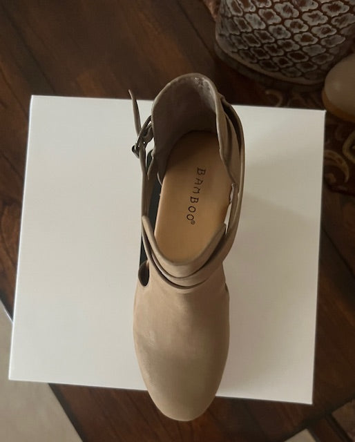 Ccocci Taupe Nubuck Clog