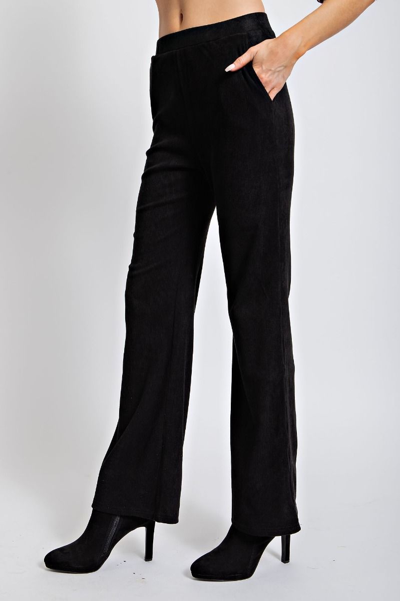 Black Cords by Easel