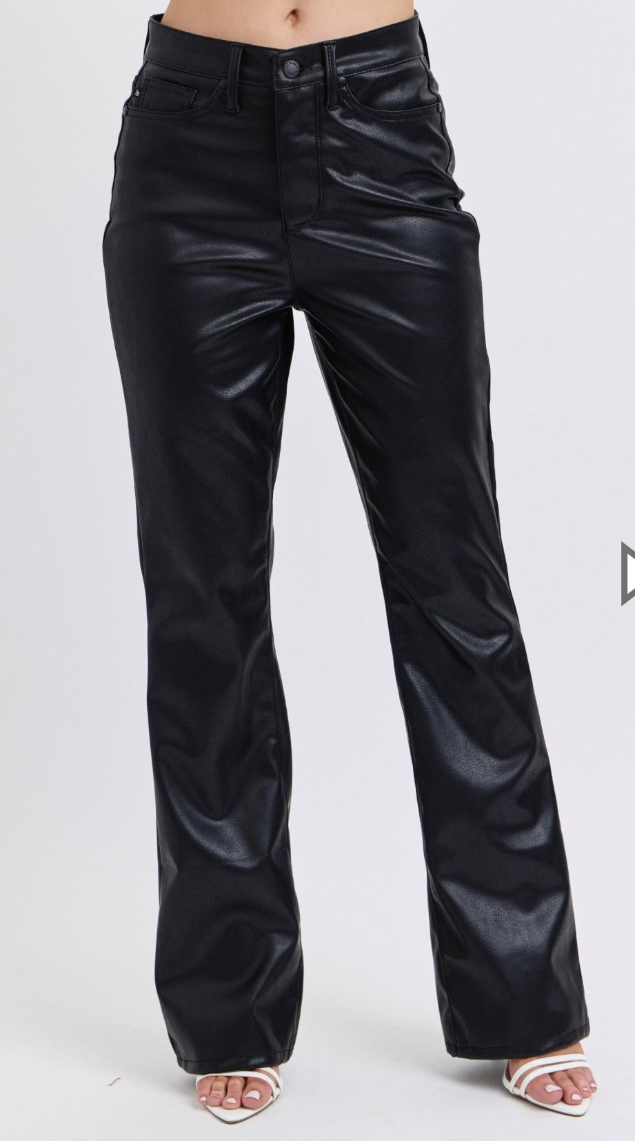Judy Blue Black Leather Pants