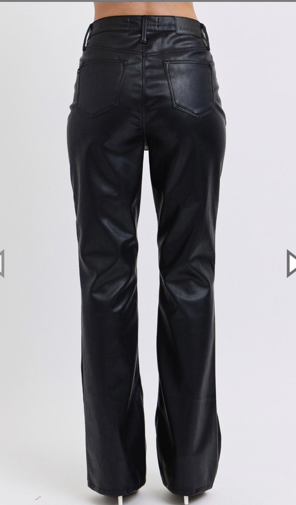 Judy Blue Black Leather Pants