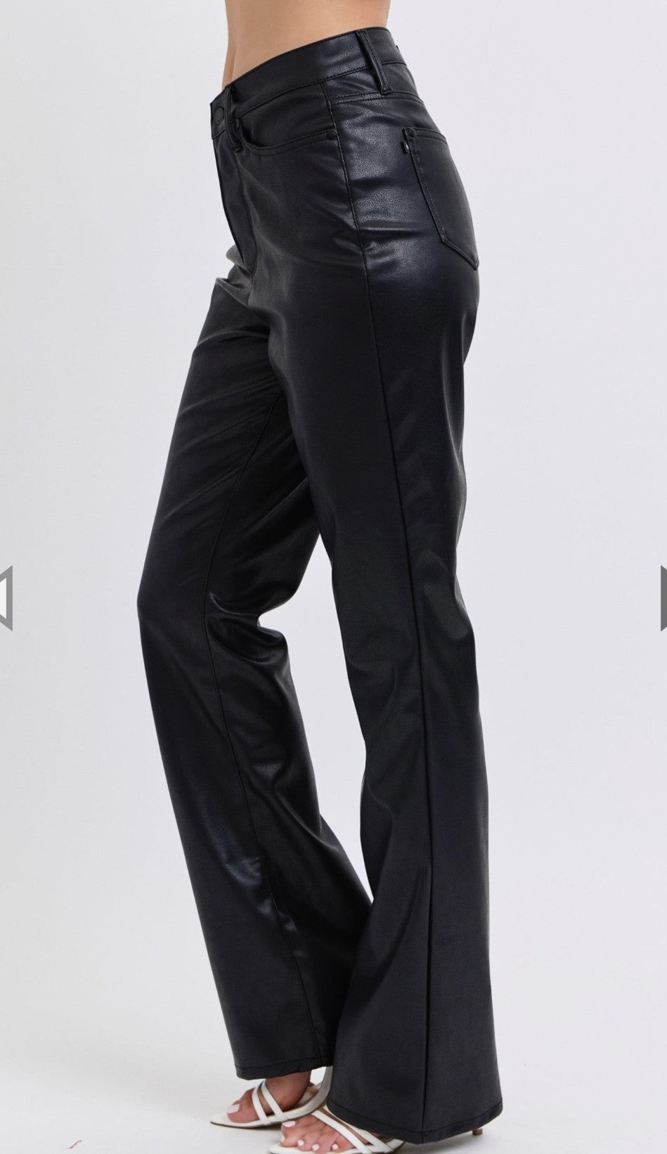 Judy Blue Black Leather Pants