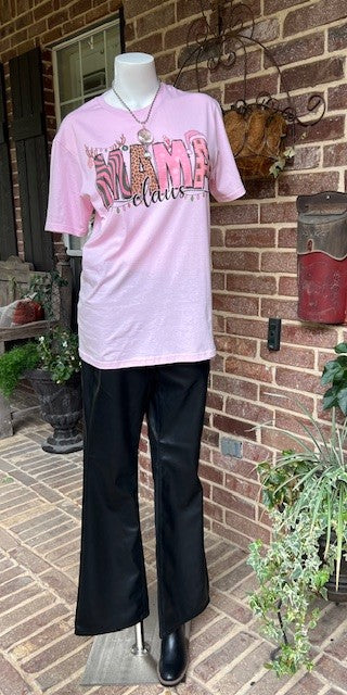 MAMA CLAUS PINK T-SHIRT