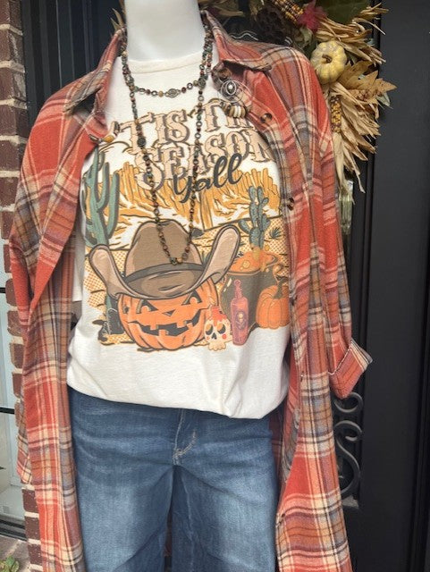 Tis' The Season Y'all-Fall T-Shirt