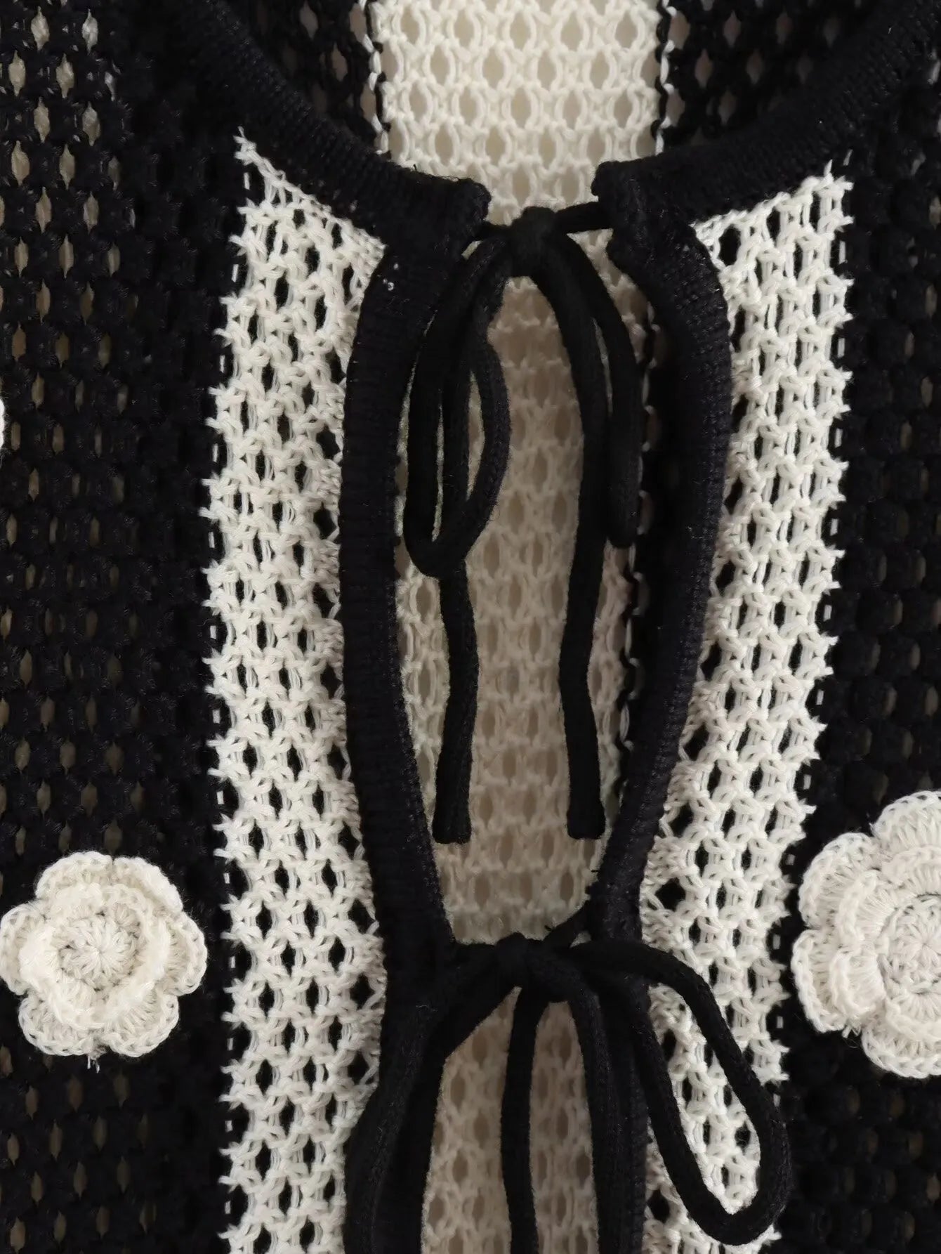 Monochrome Fleur Vest