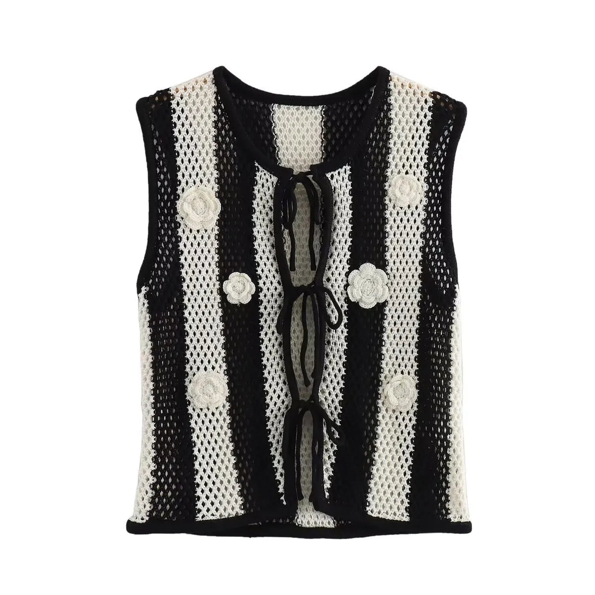 Monochrome Fleur Vest
