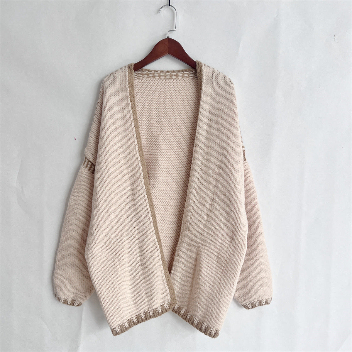 Ashton Cardigan-Beige/Khaki