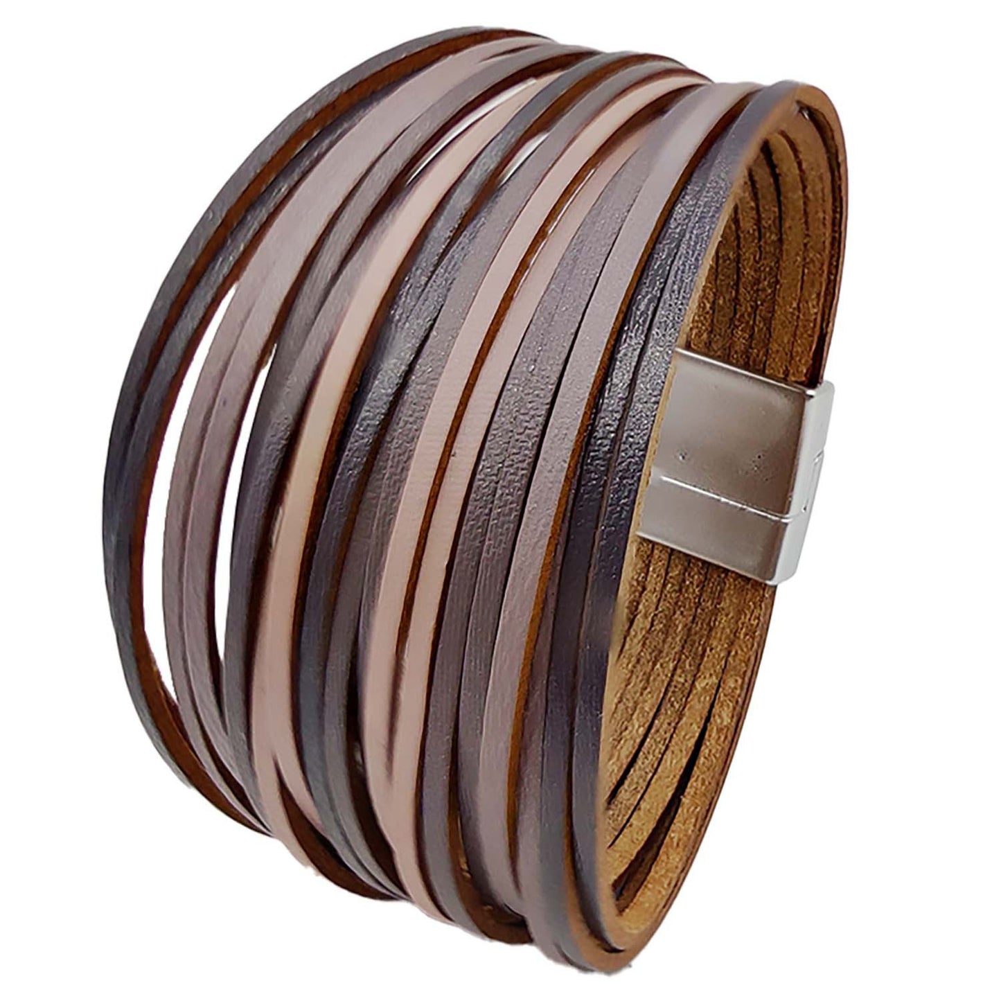 Brown Multi Strand Bracelet