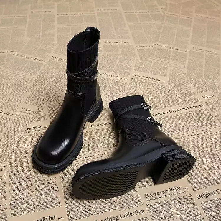 Eden English Style Boot-Black