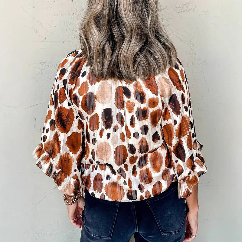 Animal Print for Days Top