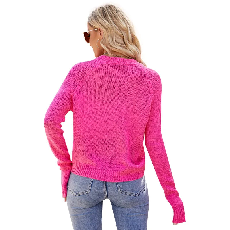 FAB in FUSHIA Cardi