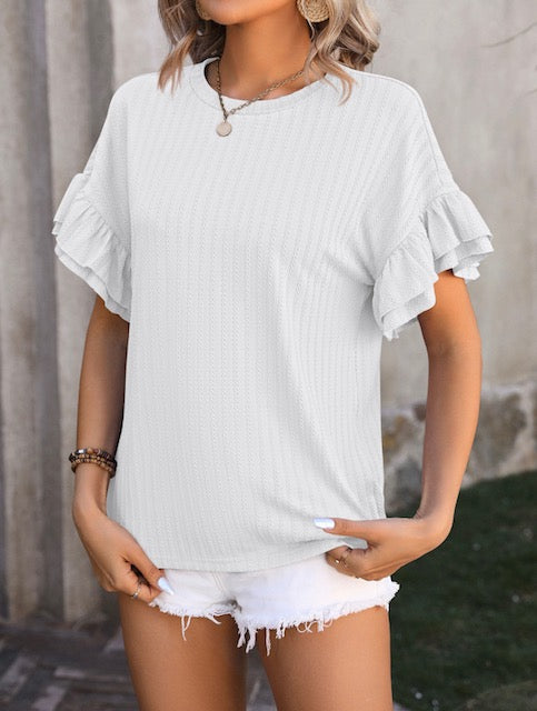 Make A Wish Top in White