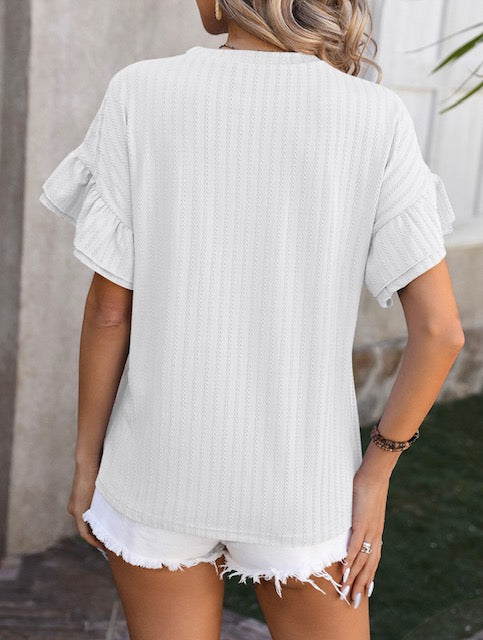 Make A Wish Top in White
