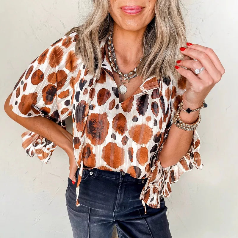 Animal Print for Days Top