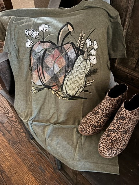 Vintage Harvest Fall T-Shirt-LAST ONE-XL