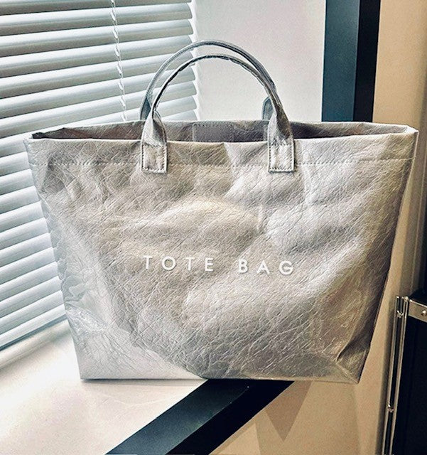 TOTE BAG-Silver