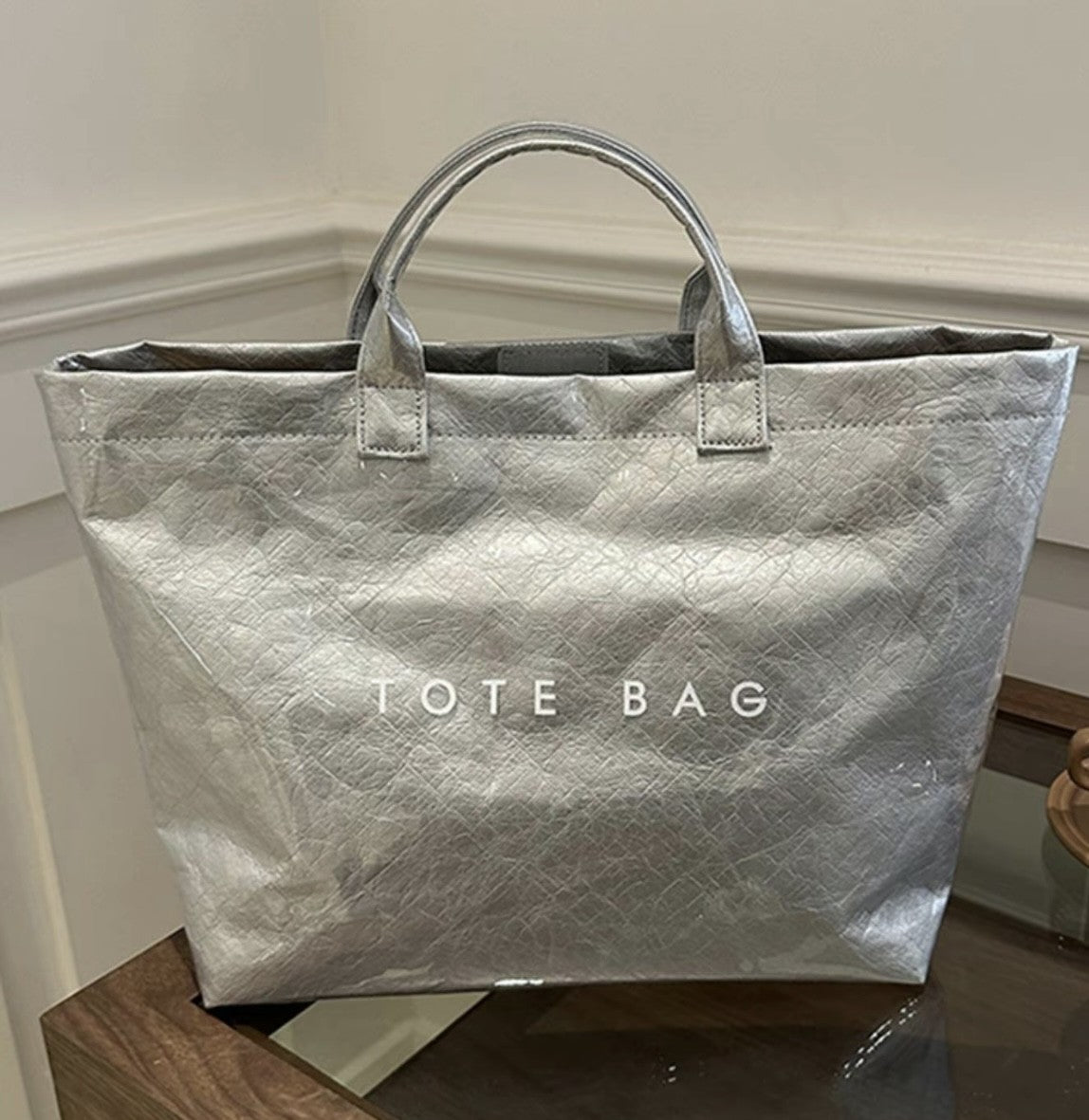 TOTE BAG-Silver