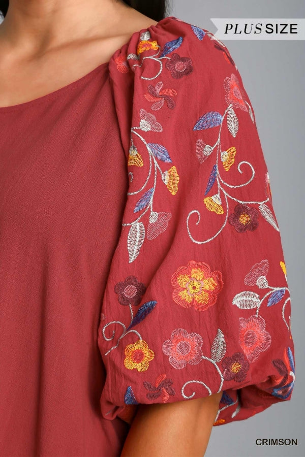 Crimson by Umgee-Sizes S-2X