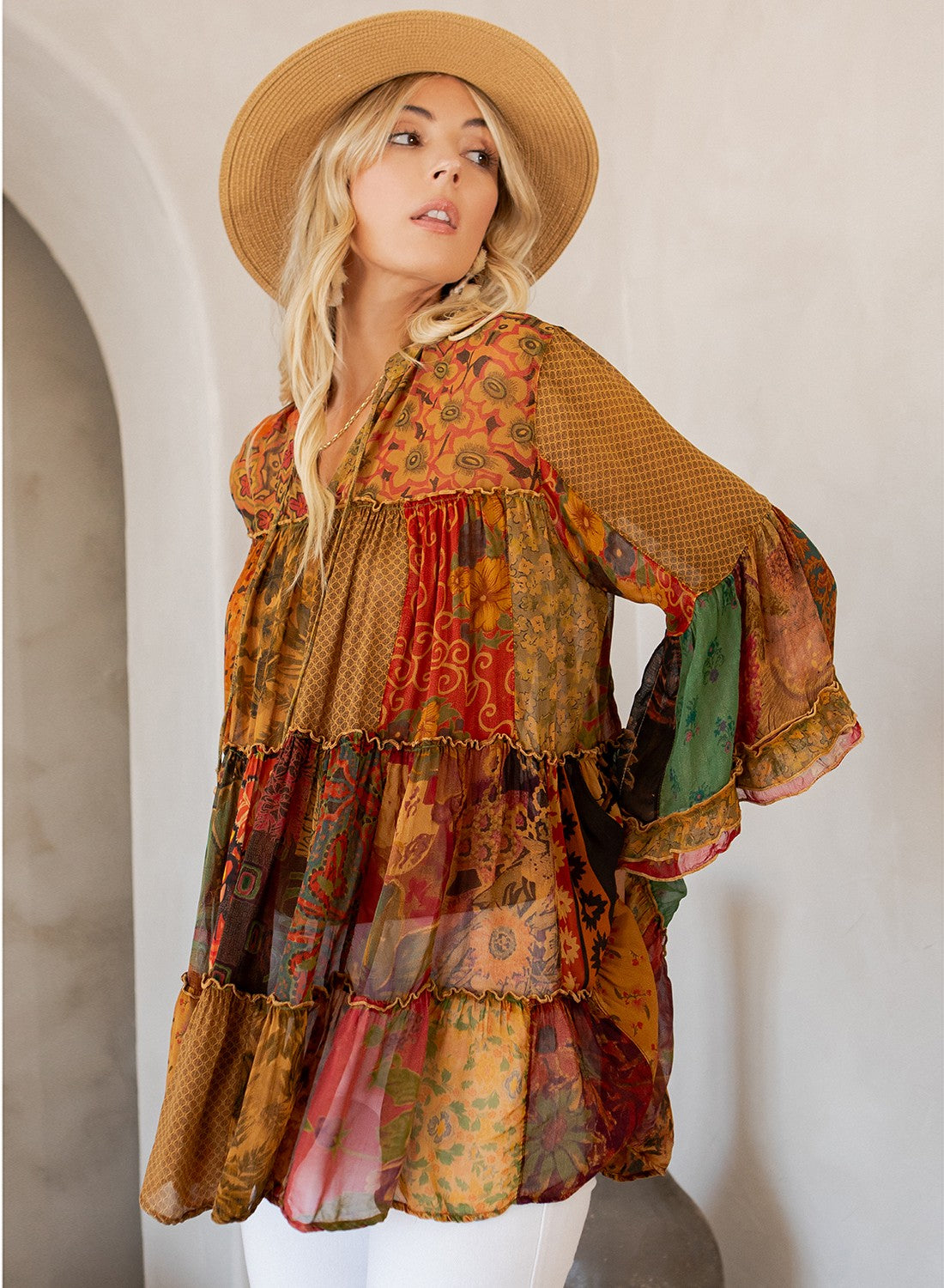 Autumn Breeze Top-LAST ONE SIZE SMALL