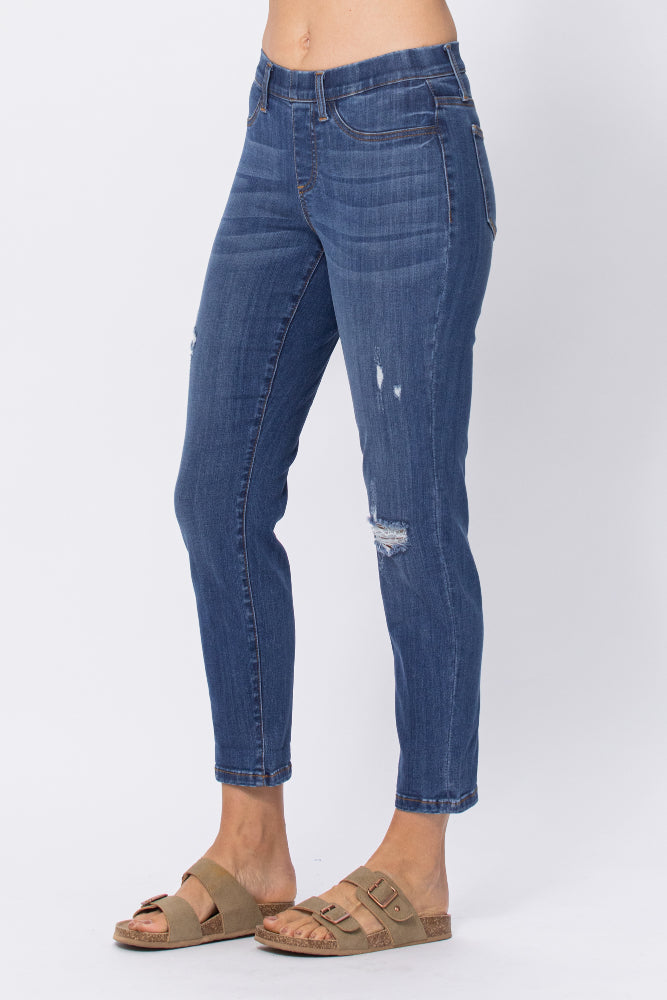 Judy Blue Mid-rise Boyfriend Jeggings