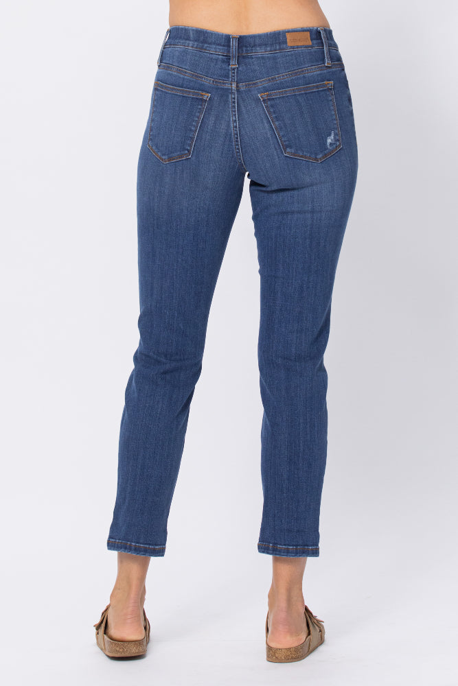 Judy Blue Mid-rise Boyfriend Jeggings