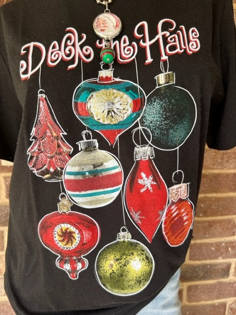 DECK THE HALLS CHRISTMAS TEE