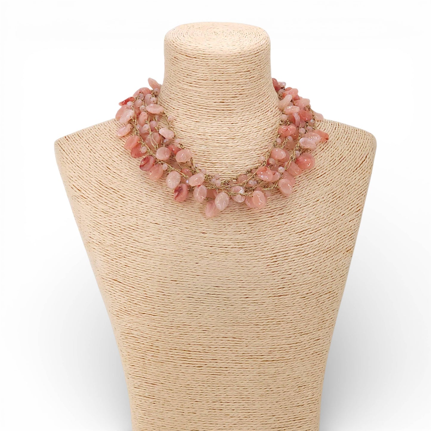 Cerise Statement Coastal Necklace