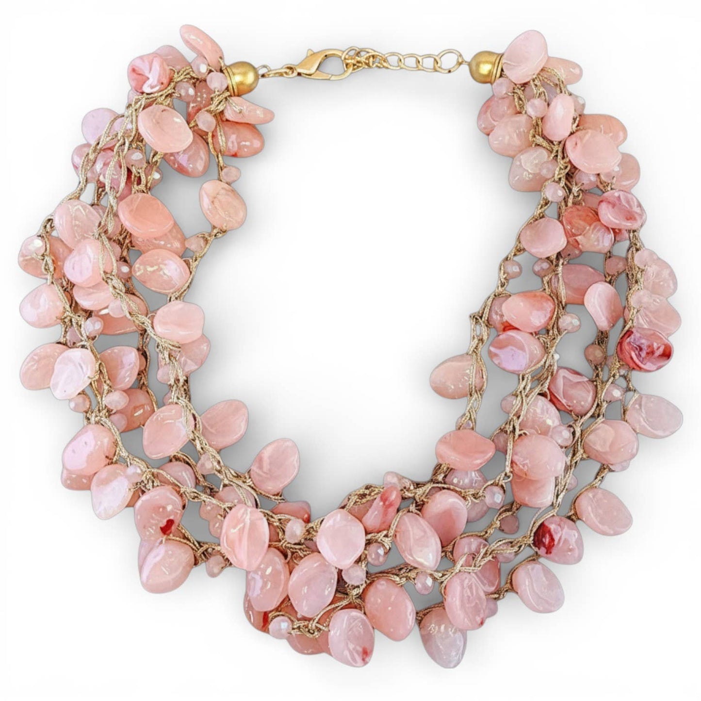 Cerise Statement Coastal Necklace