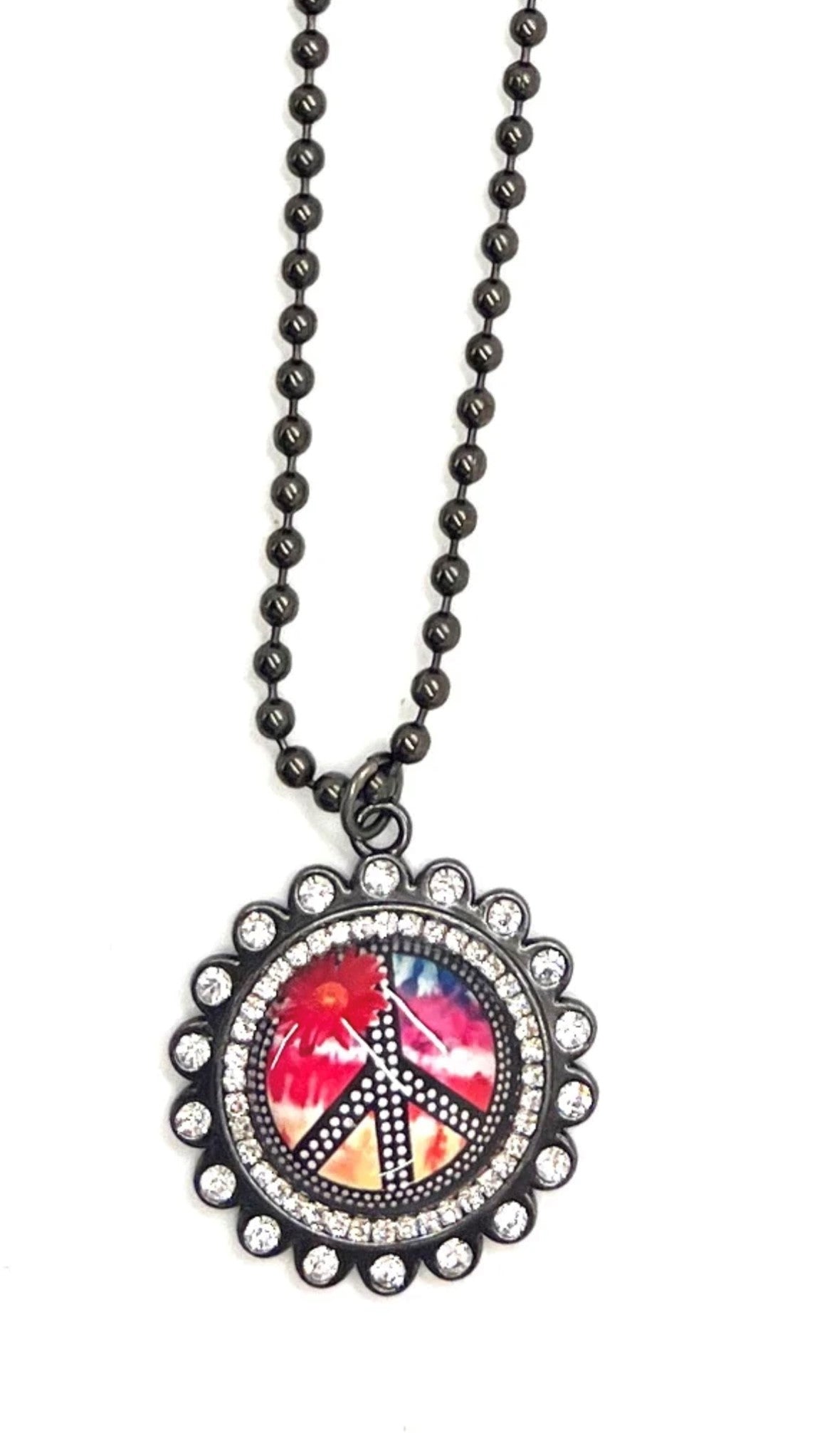 Art by Amy PEACE OUT Necklace-SOLD OUT