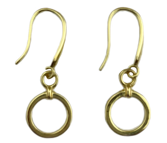 Gold Drop Earrings