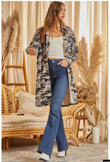 Savanna Jane Shady Lady in Camo--Small- 3X