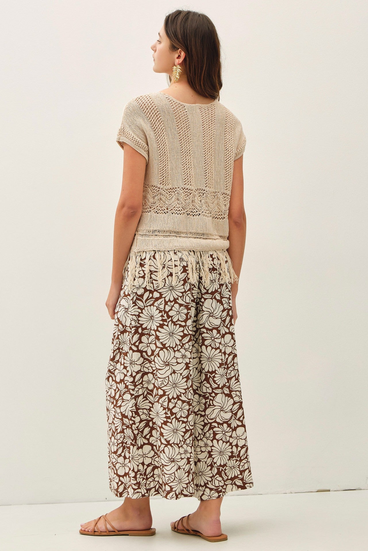 Hadley Bloom Wide Leg Crops