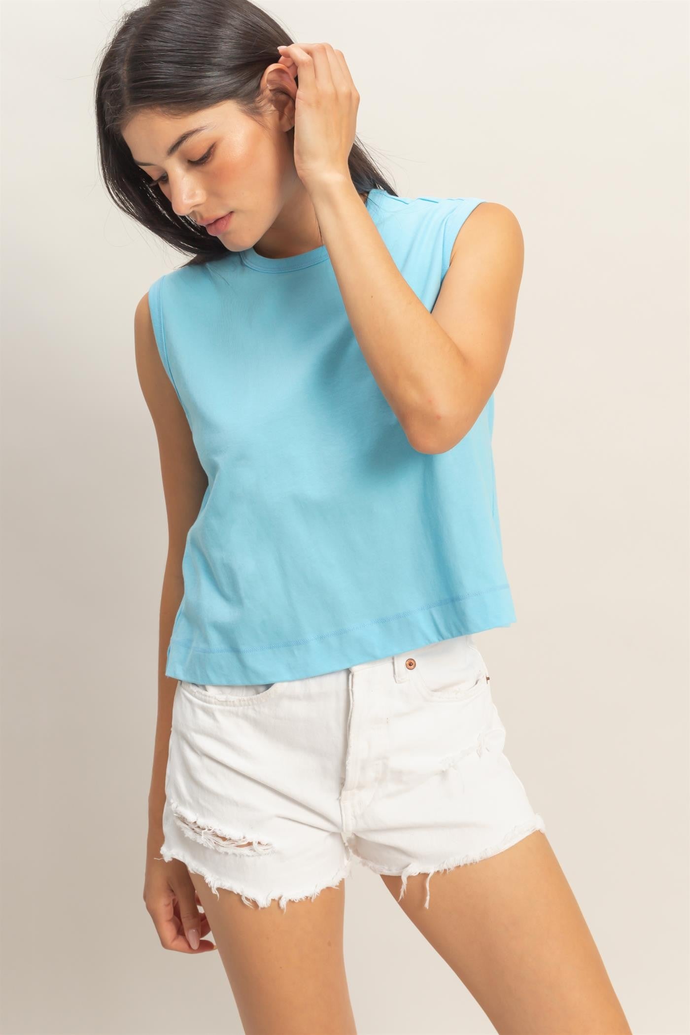 Clara Crop Tee