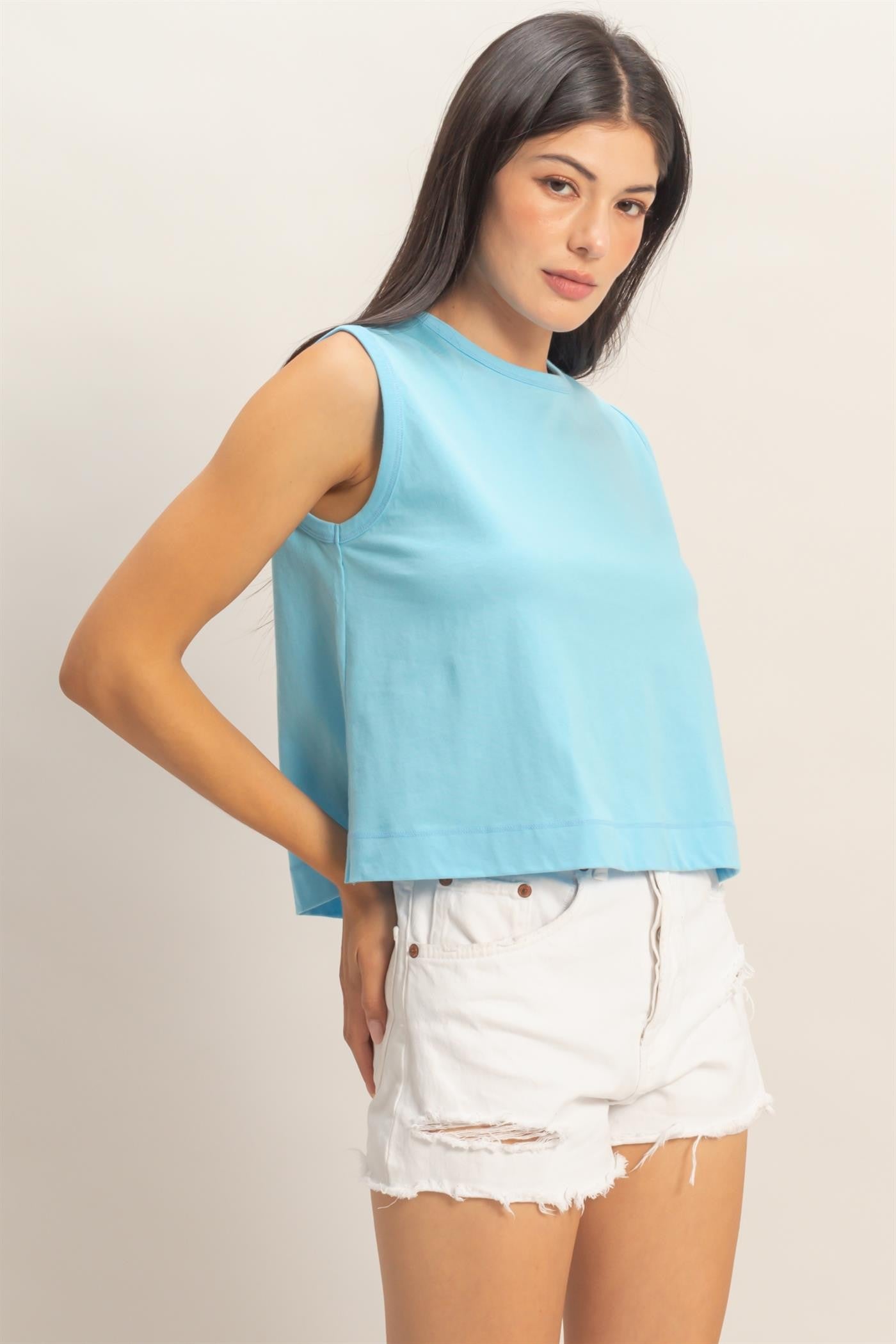 Clara Crop Tee