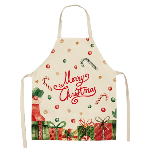 Merry Christmas Candy Cane Apron-Child
