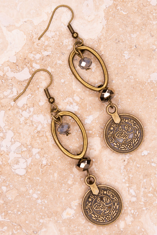 Molly Coin Earrings