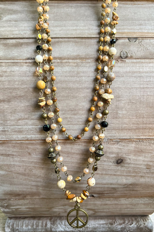 Laurie Peace Necklace