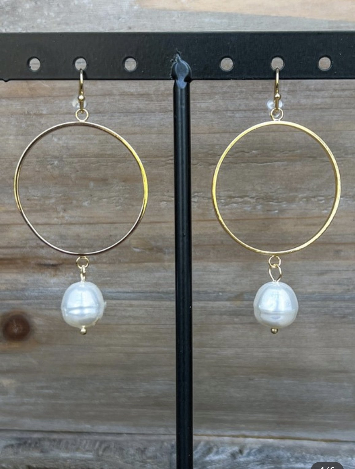 Pearl Hoops