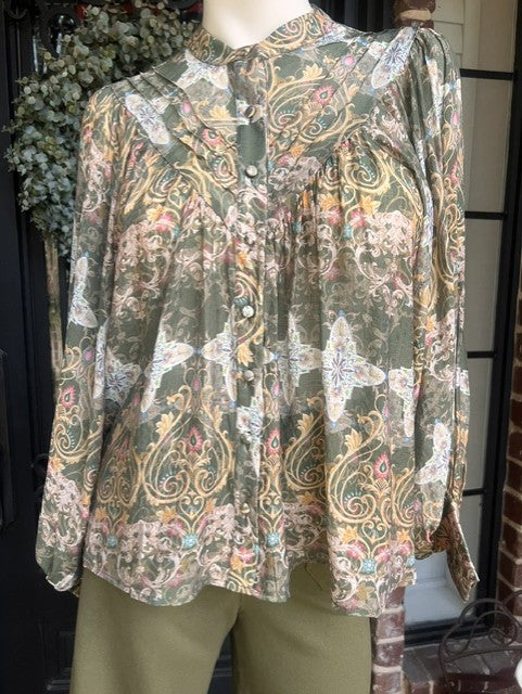 Olive Madness Top