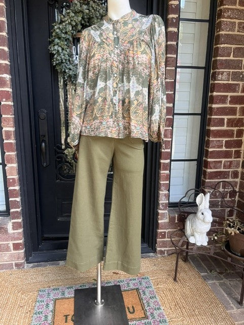 Olive Madness Top