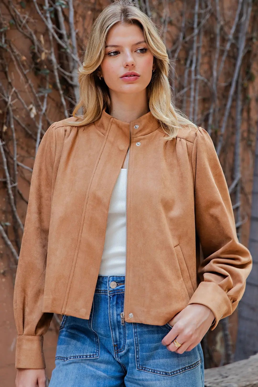 Just A Jacket in Sugar Almond