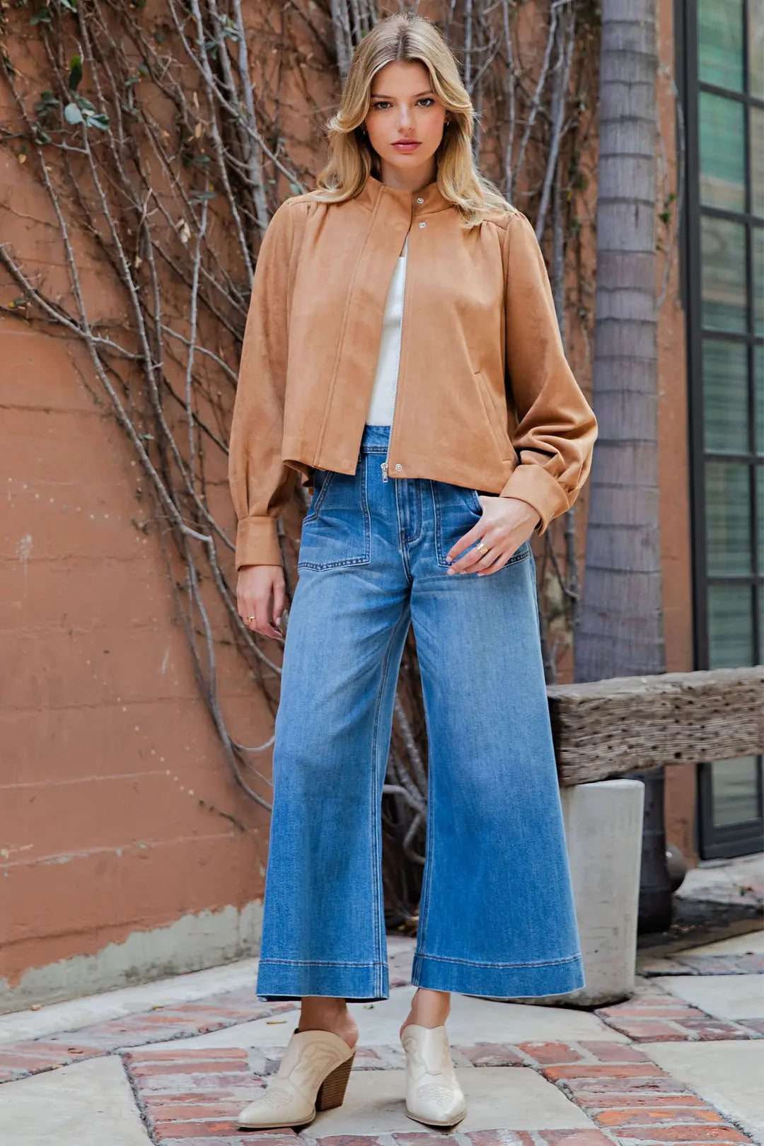 Just A Jacket in Sugar Almond
