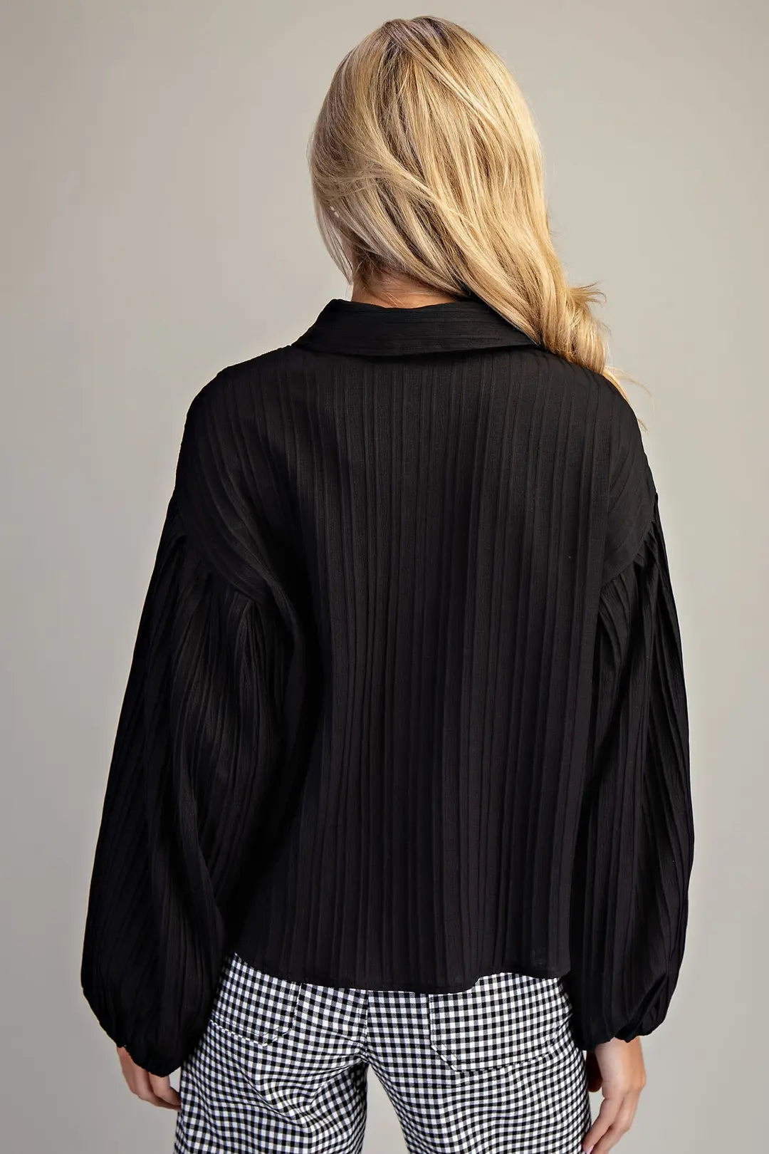 See You in San Fran Top - Black