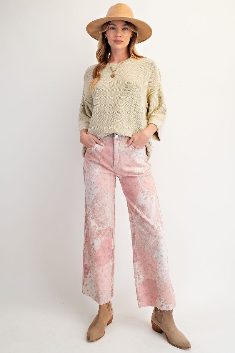 Easel's Pink Vintage Pants