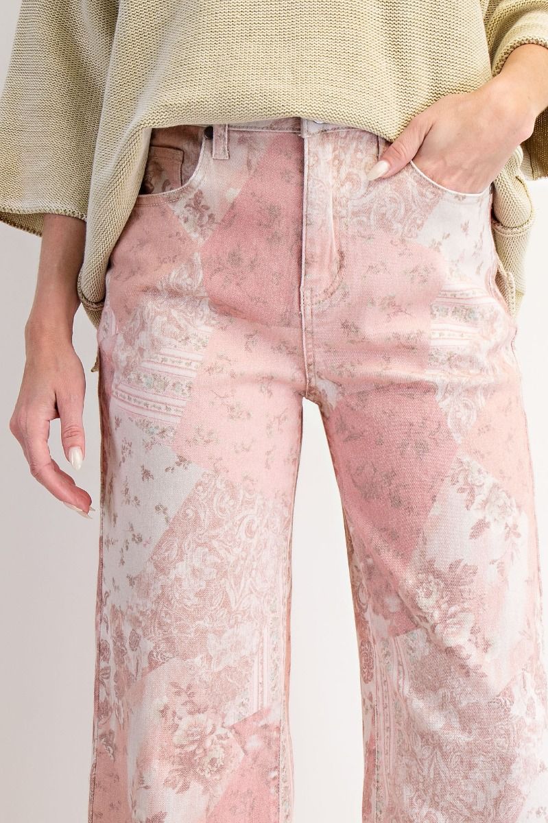 Easel's Pink Vintage Pants