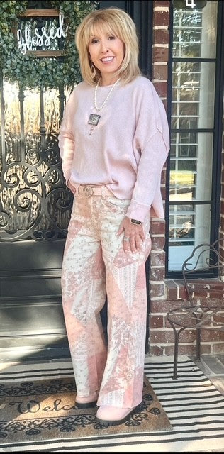 Easel's Pink Vintage Pants